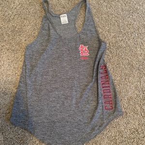 Pink by Victoria Secret Cardinals tank top